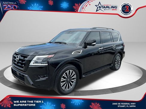 Used 2024 Nissan Armada SL w/ Midnight Edition Package RWD image 1