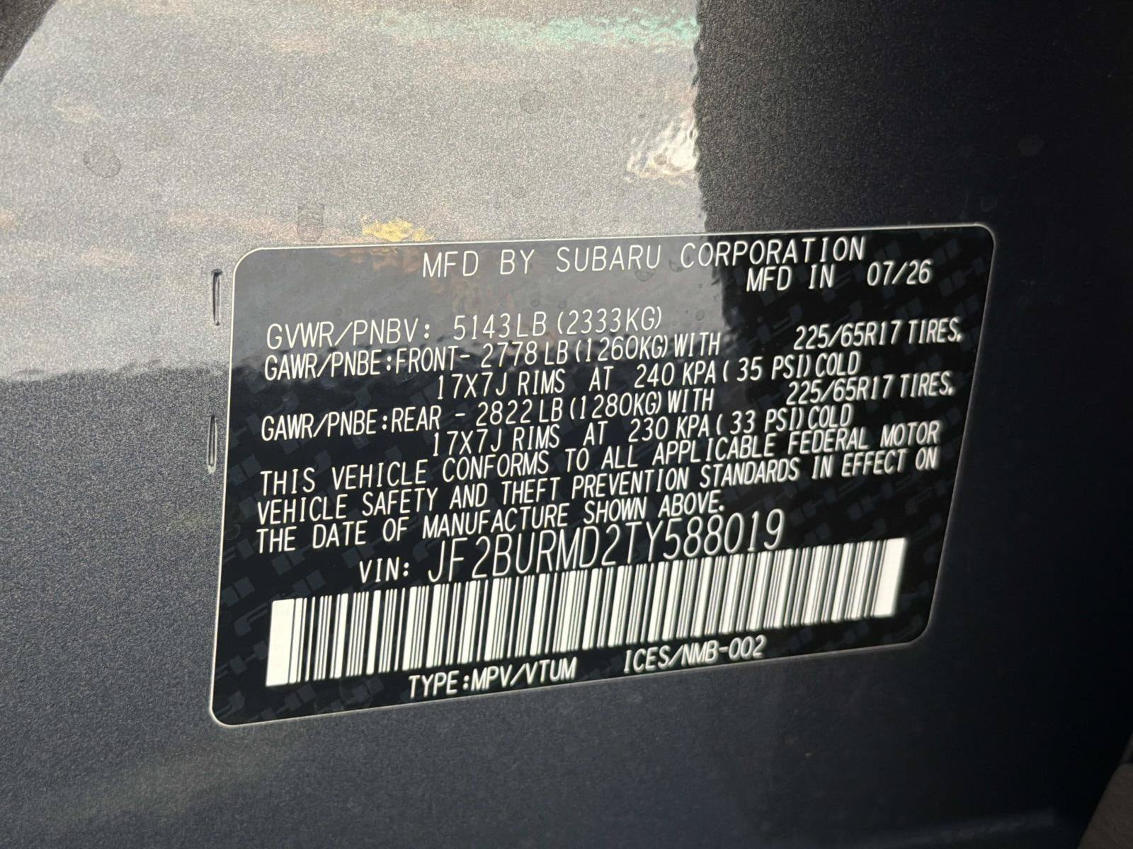 New 2026 Subaru Outback Wilderness AWD/4WD image 26