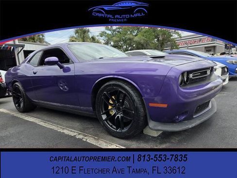 Used 2018 Dodge Challenger R/T Scat Pack w/ Leather Interior Group RWD image 1