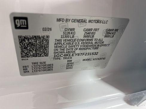 New 2026 Chevrolet Silverado 2500 W/T w/ WT Convenience Package image 23