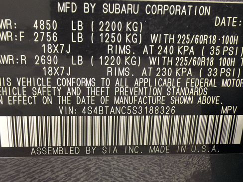 Used 2025 Subaru Outback Limited w/ Popular Package #2 AWD/4WD image 24
