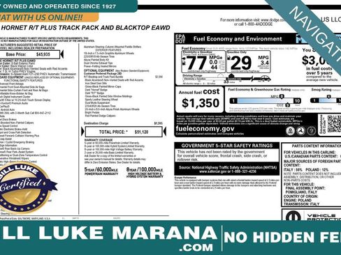 Used 2024 Dodge Hornet R/T Plus AWD/4WD image 4