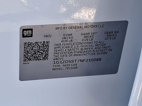 Used 2022 Chevrolet Malibu LT FWD image 27