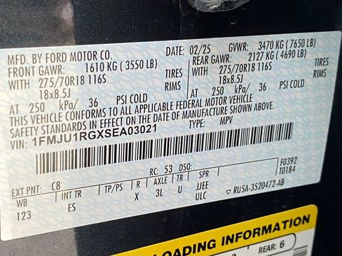 Used 2025 Ford Expedition Tremor AWD/4WD image 51
