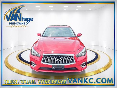 Used 2022 INFINITI Q50 Luxe w/ Cargo Package AWD/4WD image 2