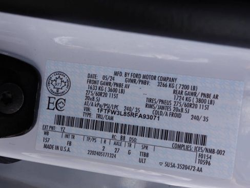 Used 2024 Ford F150 XLT w/ Equipment Group 302A MID AWD/4WD image 21