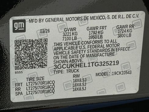 New 2026 Chevrolet Silverado 1500 ZR2 AWD/4WD image 22