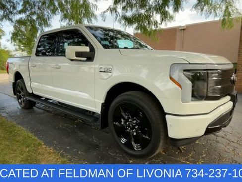 Used 2023 Ford F150 Lightning Platinum AWD/4WD image 2