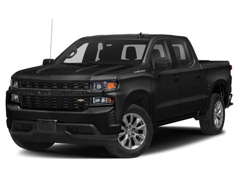 Used 2021 Chevrolet Silverado 1500 Custom w/ LPO, Dark Essentials Package RWD image 2