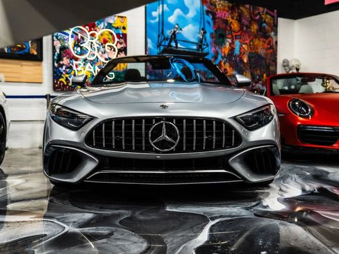 Used 2022 Mercedes-Benz SL 55 AMG 4MATIC image 3