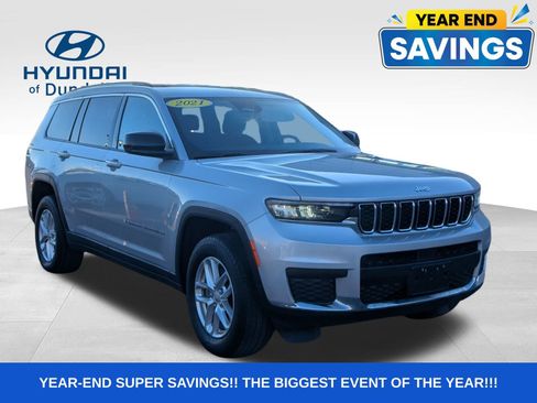 Used 2021 Jeep Grand Cherokee L Laredo w/ Luxury Tech Group I image 3