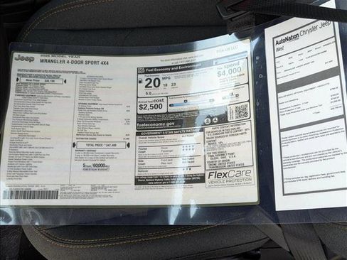 New 2026 Jeep Wrangler Sport image 16