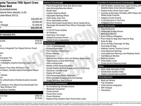 Used 2024 Toyota Tacoma TRD Sport image 3