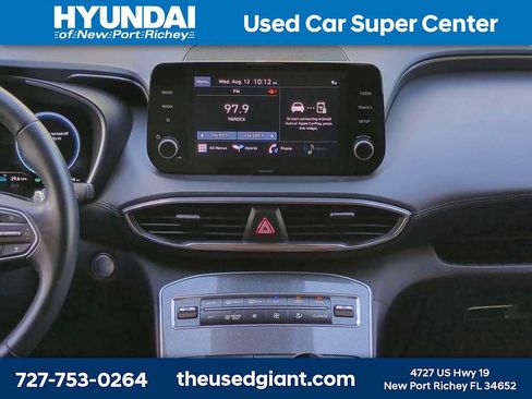 Used 2022 Hyundai Santa Fe Blue w/ Cargo Package AWD/4WD image 16