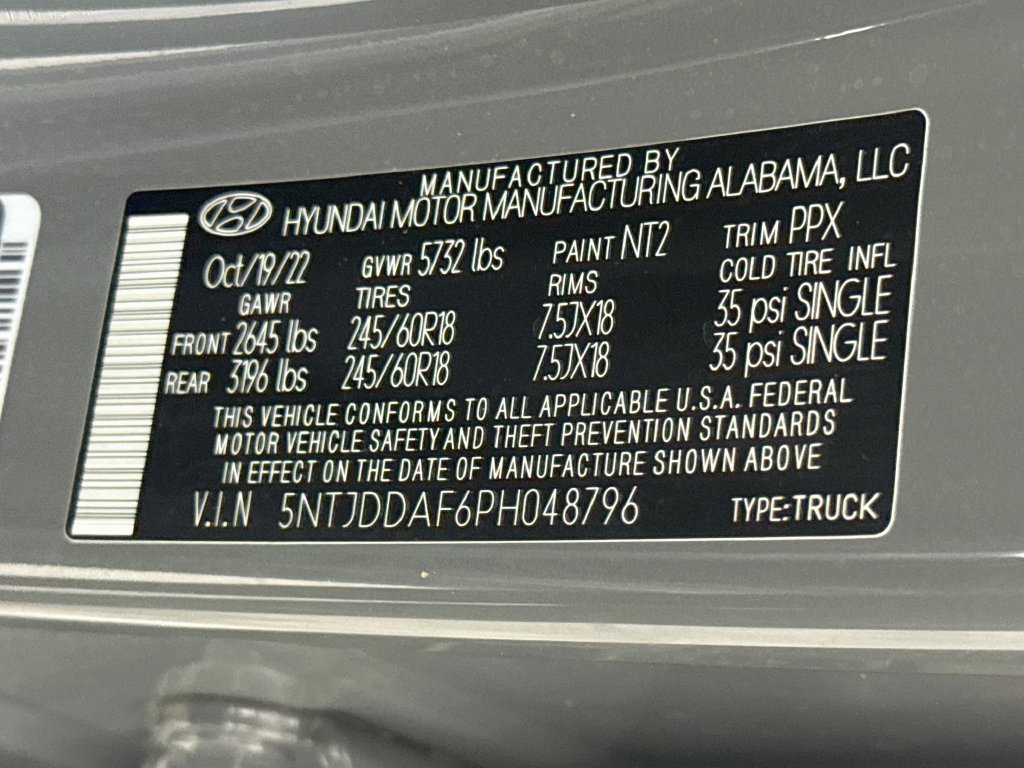 Certified 2023 Hyundai Santa Cruz SEL Premium AWD/4WD image 36