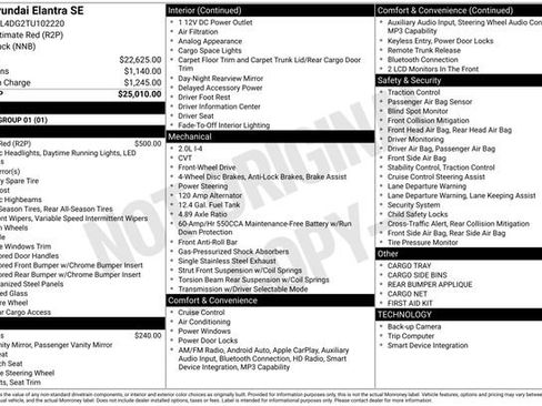 Certified 2026 Hyundai Elantra SE FWD image 38