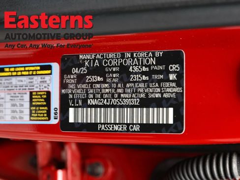 Used 2025 Kia K5 LXS FWD image 34