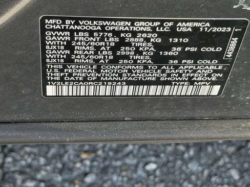 Used 2024 Volkswagen Atlas Cross Sport SE AWD/4WD image 26