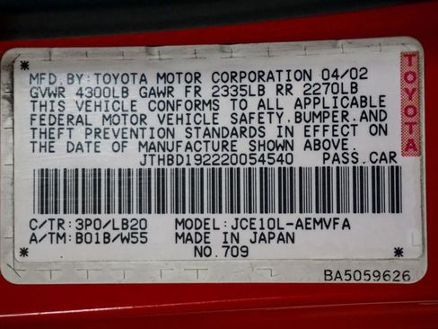 Used 2002 Lexus IS 300 image 18