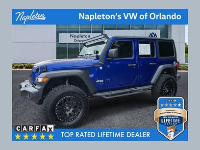 Used 2019 Jeep Wrangler Unlimited Sport S