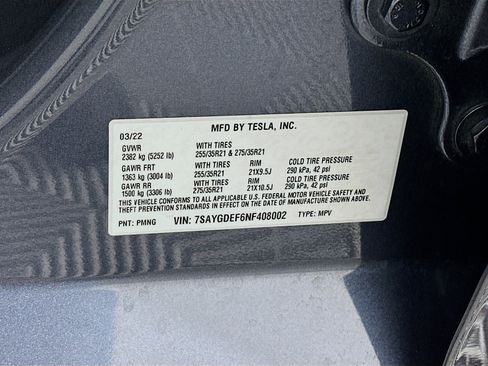 Used 2022 Tesla Model Y Performance AWD/4WD image 12