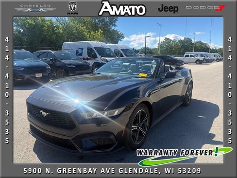 Used 2024 Ford Mustang Convertible RWD image 1