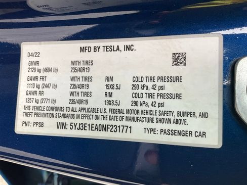 Used 2022 Tesla Model 3 RWD image 22