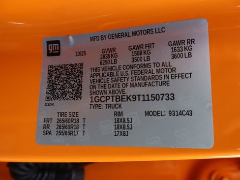 New 2026 Chevrolet Colorado W/T image 29