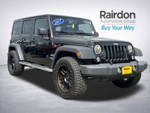 Used 2017 Jeep Wrangler Unlimited Sport w/ Quick Order Package 24S AWD/4WD image 1
