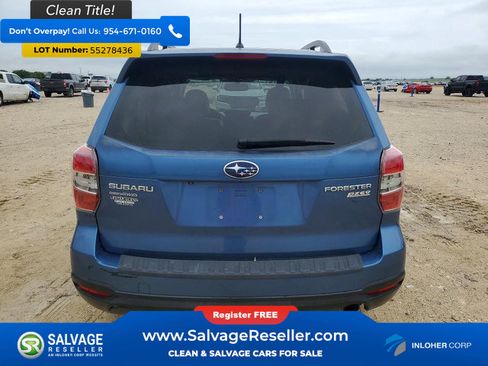 Used 2015 Subaru Forester 2.5i Limited w/ Popular Package #2 AWD/4WD image 8