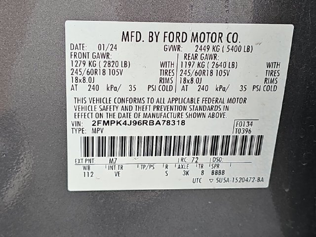 Used 2024 Ford Edge SEL AWD/4WD image 35