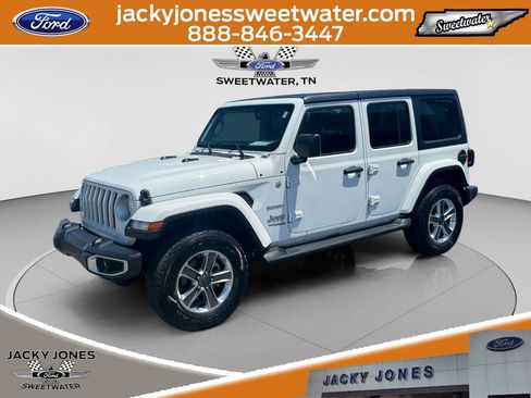 Used 2021 Jeep Wrangler Unlimited Sahara AWD/4WD image 1