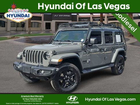 Used 2020 Jeep Wrangler Unlimited Sahara AWD/4WD image 1