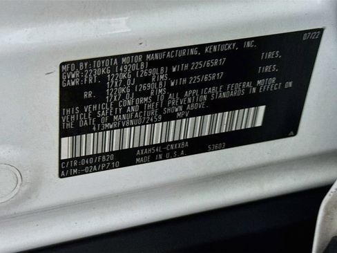 Certified 2022 Toyota RAV4 LE AWD/4WD image 33