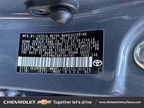 Used 2022 Toyota Corolla LE image 29