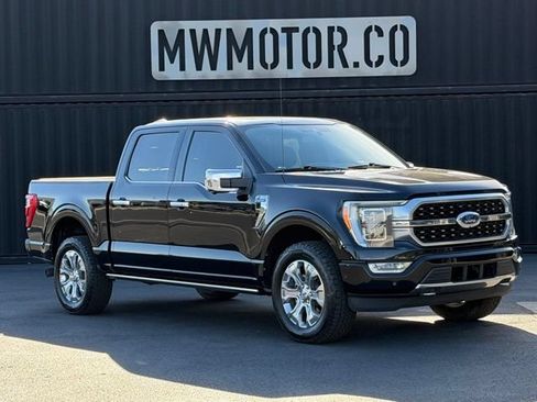 Used 2021 Ford F150 Platinum w/ FX4 Off-Road Package AWD/4WD image 13