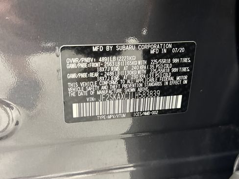 Used 2020 Subaru Forester Touring w/ Popular Package #2 AWD/4WD image 27