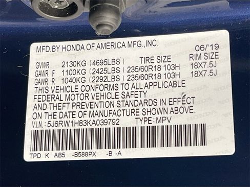 Used 2019 Honda CR-V EX-L image 31