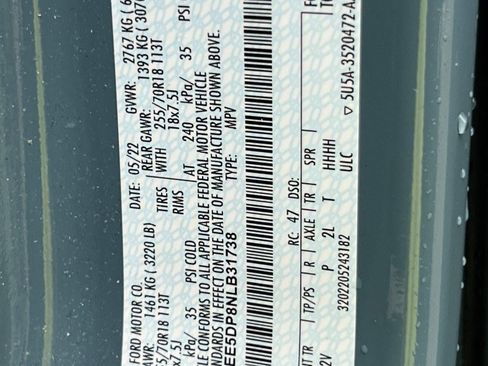 Used 2022 Ford Bronco Outer Banks image 28