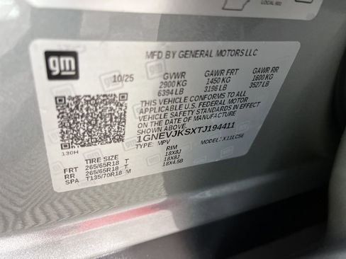 New 2026 Chevrolet Traverse Z71 w/ Enhanced Driving Package image 27