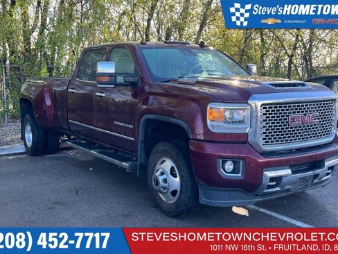 Used 2017 GMC Sierra 3500 Denali w/ Duramax Plus Package AWD/4WD image 1