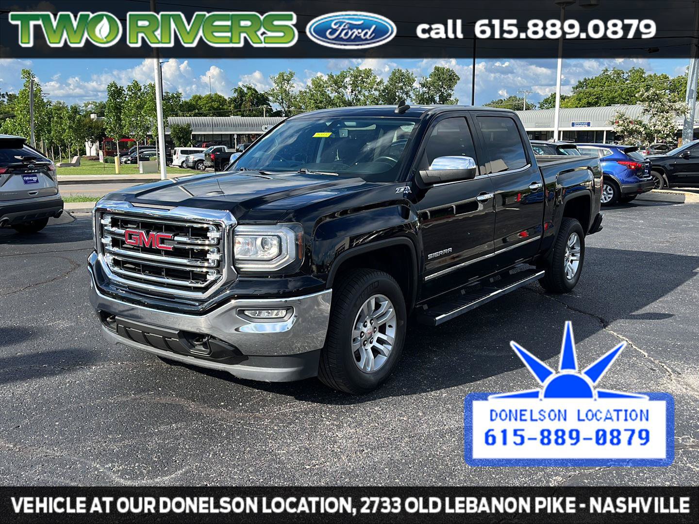 Used 2017 GMC Sierra 1500 SLT w/ Suspension Package, Off-Road AWD/4WD image 4
