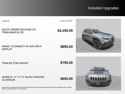 Used 2019 Jeep Cherokee Trailhawk AWD/4WD image 4