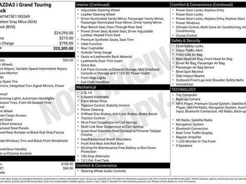 Used 2014 MAZDA MAZDA3 i Grand Touring FWD image 23