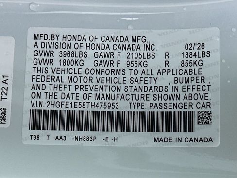 Used 2026 Honda Civic Si image 32