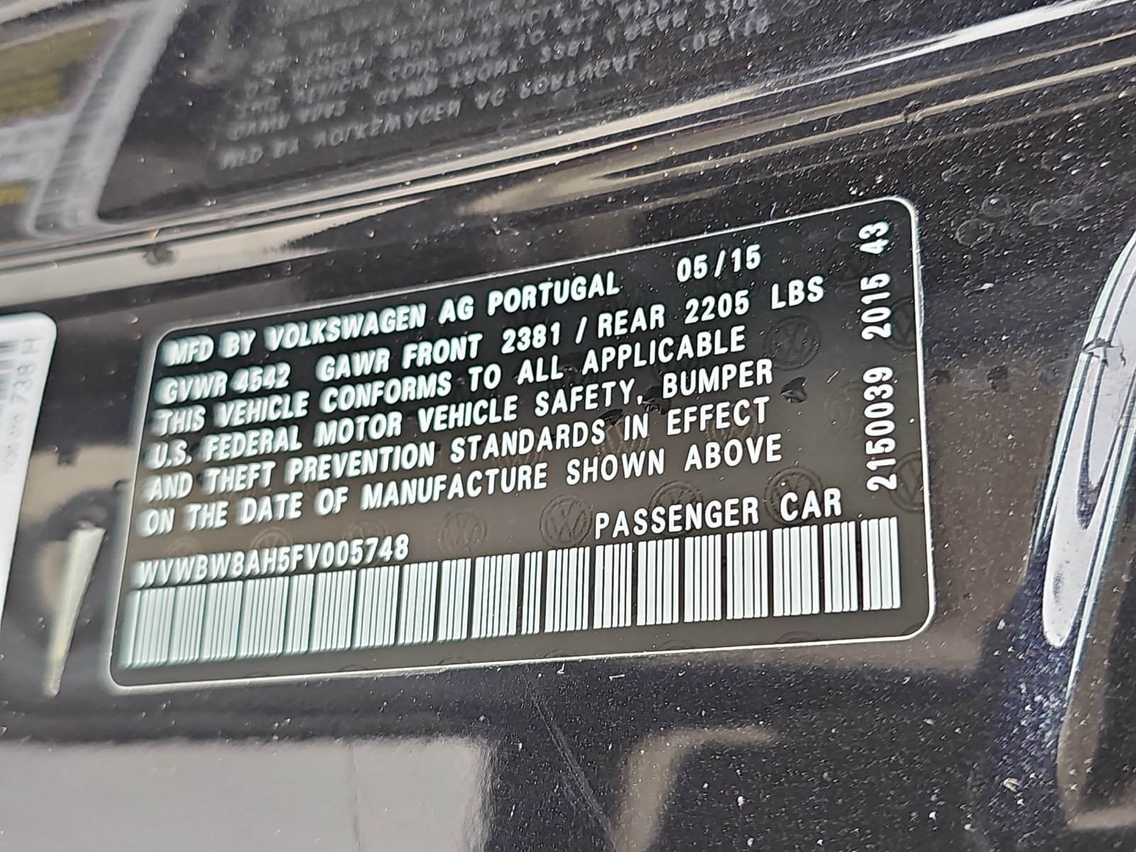 Used 2015 Volkswagen Eos Komfort FWD image 11