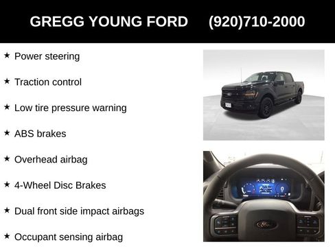 New 2025 Ford F150 XLT w/ Equipment Group 302A MID image 31