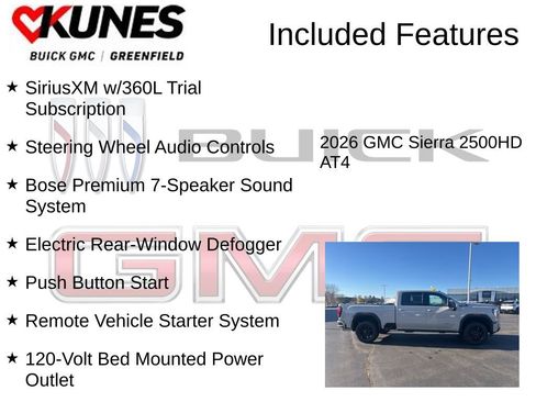 New 2026 GMC Sierra 2500 AT4 w/ AT4 Premium Plus Package image 4