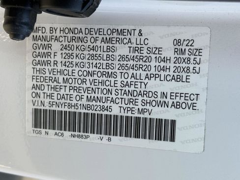 Used 2022 Honda Passport EX-L image 15