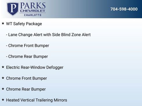 New 2026 Chevrolet Silverado 2500 W/T w/ WT/CX Safety Package image 14